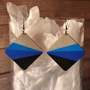 Diamond Dangle Earrings NEW